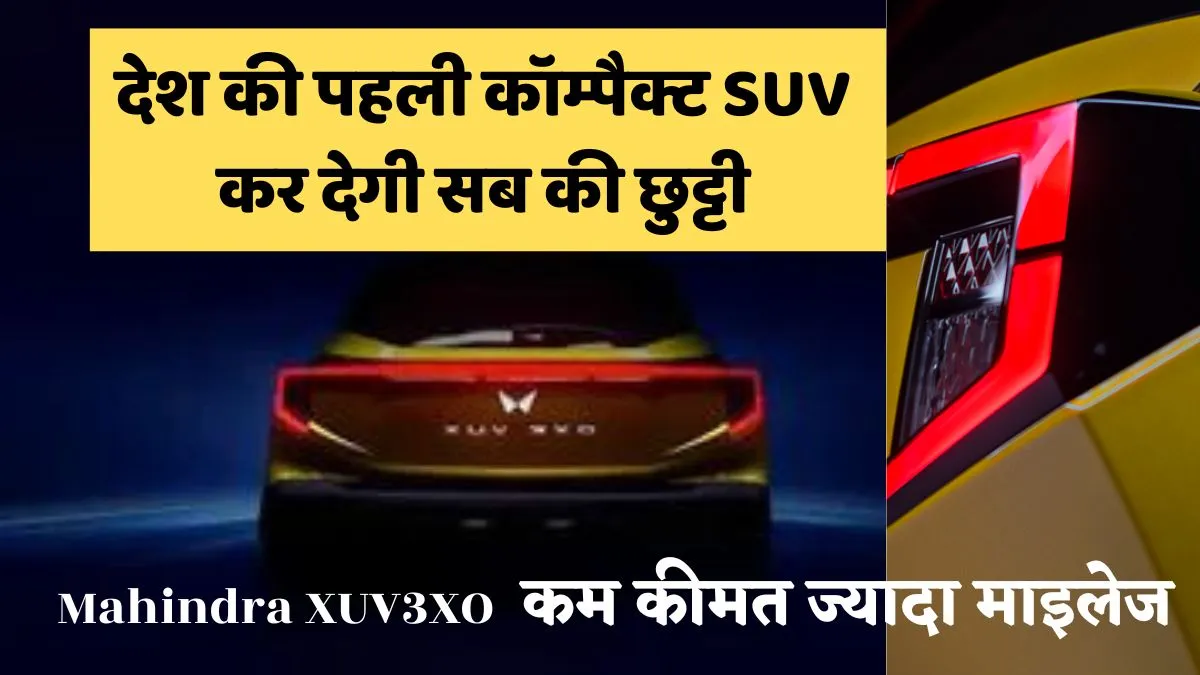 Mahindra XUV3XO Price