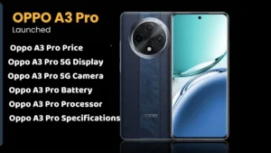 Oppo A3 Pro 5G mobile Display